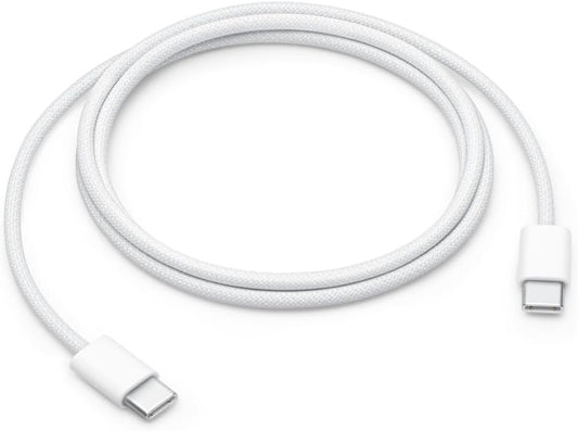 60W USB-C to USB-C Woven Charge Cable (1 M): Fast and Convenient Charging
